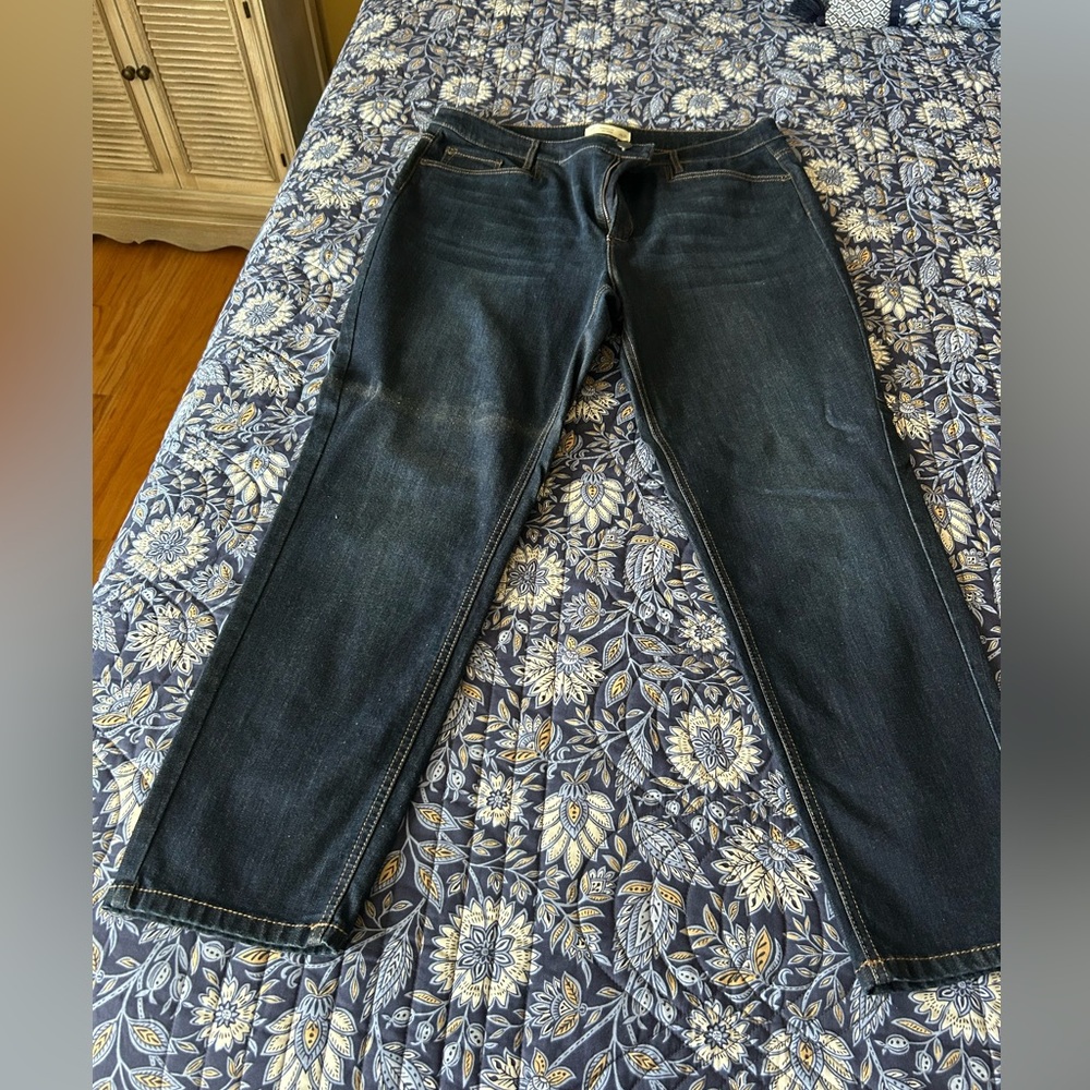 JJill Blue Jeans Size 16 Smooth Fit Slim Ankle
New Without Tags